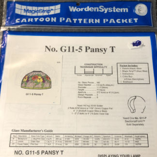 Worden G11-5 Pansy Lamp Pattern