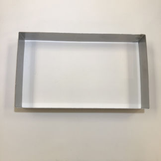 7" x 12" Rectangle Casting Stainless Steel Mold