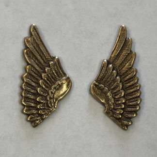 Ant. Brass 3-D Angel Wing Set (2) -  FA171