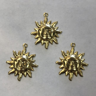 Brass Sun Face- VS13