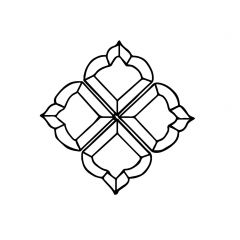 Clear Beveled Glass Cluster - SB01