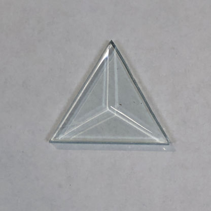 Triangle Bevel Glass 1 1/2" x 1 1/2" x 1 1/2"
