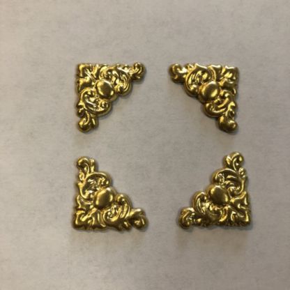 Brass Corners H7582 - Small set of 4
