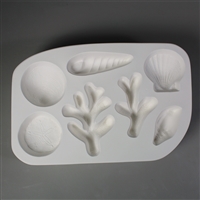 LF150 Sea Shells & Coral Frit Mold