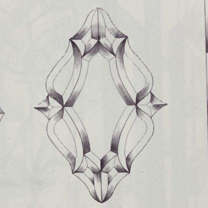 Beveled Glass Cluster - SO-5