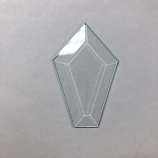 Clear Pentagon Bevel