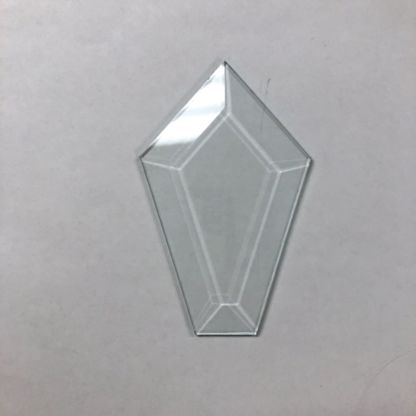 Clear Pentagon Bevel