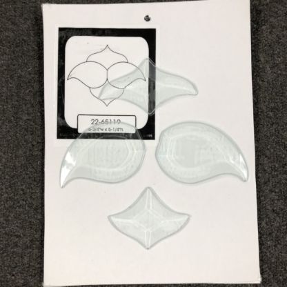 Glass Beveled Clear Cluster - MW5119