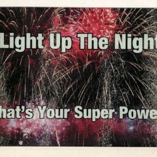 Pyro Cutting Board-Super Power Light Up The Night