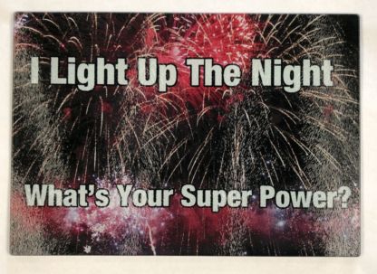 Pyro Cutting Board-Super Power Light Up The Night