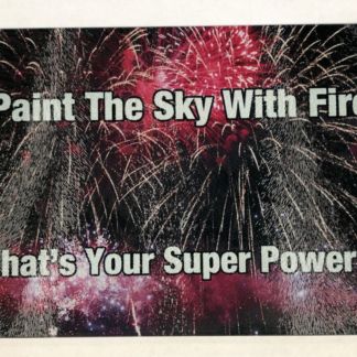 Pyro Cutting Board-Super Power Paint The Sky