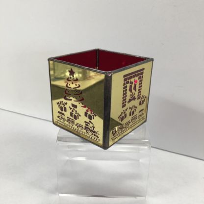 Brass Holiday Filigree Set-CH5 Santa With Reindeer - Image 2