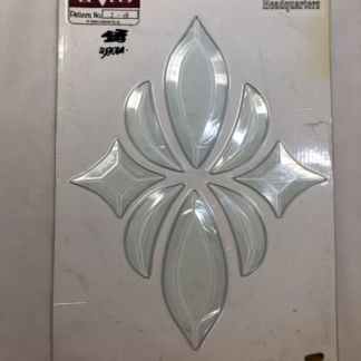 JS08GC Glue Chip Beveled Glass Cluster