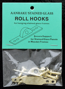 Brass Roll Hangers set of 2