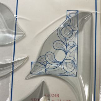 Clear Beveled Glass Corner - AB024R