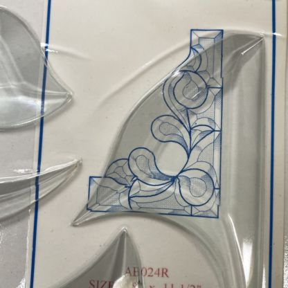 Clear Beveled Glass Corner - AB024R