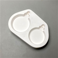 LF218 Two Round Ornament Mold