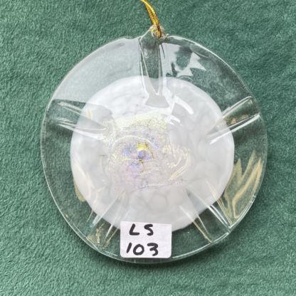 3-D Handblown Glass Sand Dollar #LS103 - Image 3
