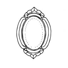 HSB16 Bevel Glass Cluster
