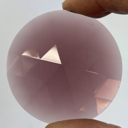 Faceted Round 50mm Jewel-FR50-06 Amethyst