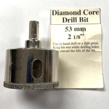 53mm or 2-1/8" Diamond Drill Bit