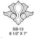 HSB13 Bevel Glass Cluster
