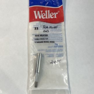 Weller 33 Long Chisel Tip for 50w. slide on heater style Iron