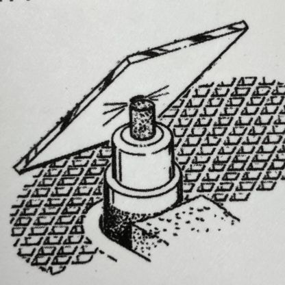 1/4" Standard Grinding Bit by Inland WB8 - Image 2
