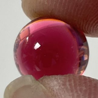 Smooth 11mm Round Jewel #1111 Cranberry