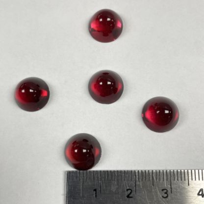 Smooth 11mm Round Jewel #1111 Cranberry - Image 2