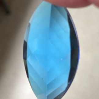 Jewel-20mm x 42mm Pointed Faceted Jewel #399-05