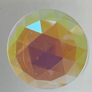 Dichroic Round 30mm Jewel BR30-01 Faceted