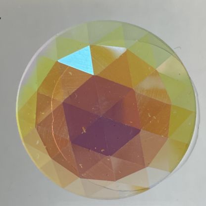 Dichroic Round 30mm Jewel BR30-01 Faceted