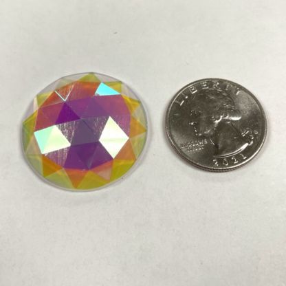 Dichroic 30mm Round Jewel BR30-11 Opal - Image 2