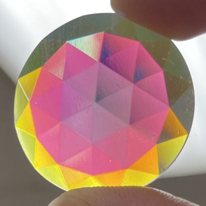 Dichroic 30mm Round Jewel BR30-11 Opal - Image 4