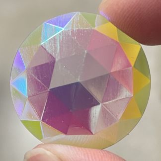 Dichroic 30mm Round Jewel BR30-11 Opal