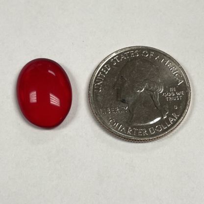 Smooth Oval Jewel DC1813-10 Red - Image 2