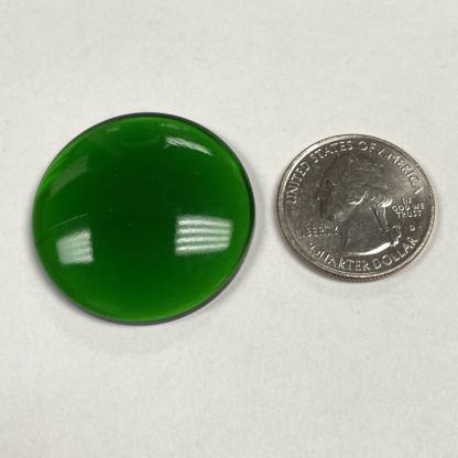 Smooth 35mm Round Jewel FB35-03 Green - Image 2