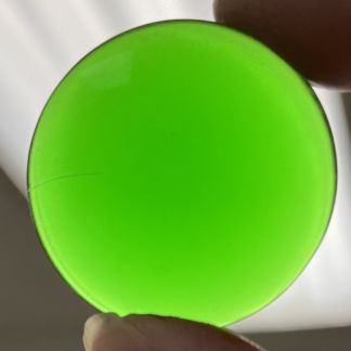 Smooth 35mm Round Jewel FB35-03 Green