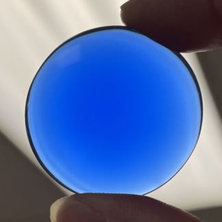 Smooth 35mm Round Jewel FB35-04 Blue