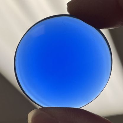 Smooth 35mm Round Jewel FB35-04 Blue