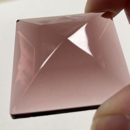 Faceted Square 40mm Jewel - Amethyst FQ40-06 - Image 2