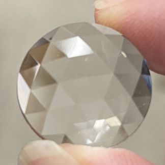 Faceted 20mm Round Jewel FR20-01 Clear