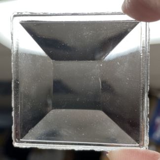 Square 50mm Jewel - Clear QST50-01