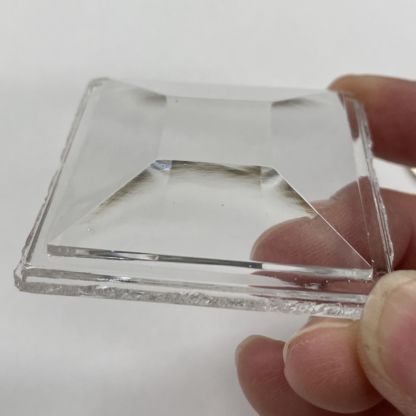 Square 50mm Jewel - Clear QST50-01 - Image 2