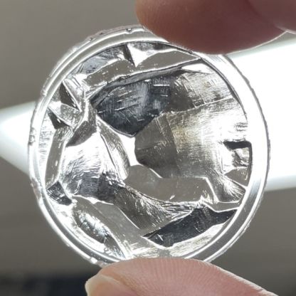 Round Lava 38mm Jewel- Clear RM38-01