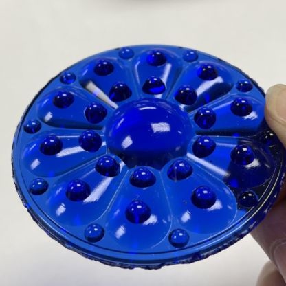 Round Texture 65mm (2 1/2") Jewel- Blue WM65-04 - Image 4