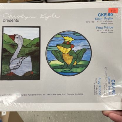 CKE 90 Pattern -Sittin' Pretty Goose & Frog Prince