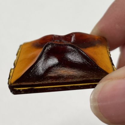 Old World Square 40mm Jewel -Amber CR40-02 - Image 2