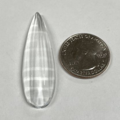 Teardrop Faceted Jewel-FD5015-01 Clear - Image 2